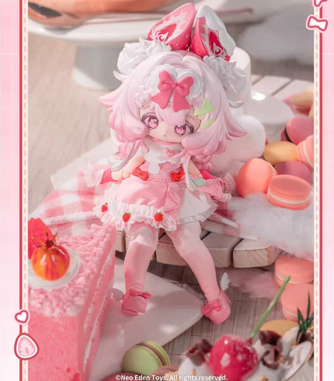 6Pcs Neo Eden Mia Sweety 5.9" Bjd Dressable Action Figure Official In Stock Gift
