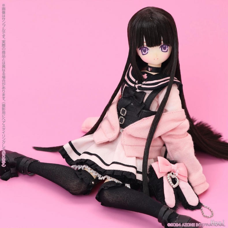 Azone Melty☆Cute Wicked Sugar Aika Pinkish/Misty Girl 9.2" Bjd 1/6 Full Set Gift