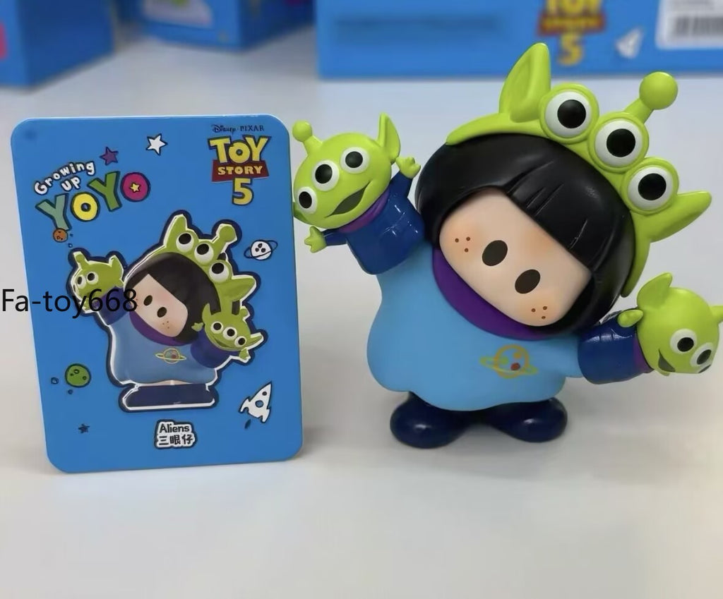 MINISO YOYO Toy Story 5 Growing Up Series Blind Box Art Toy Cute Doll Hot Gift