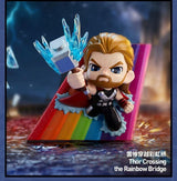 Thor Crossing The Rainbow Bridge