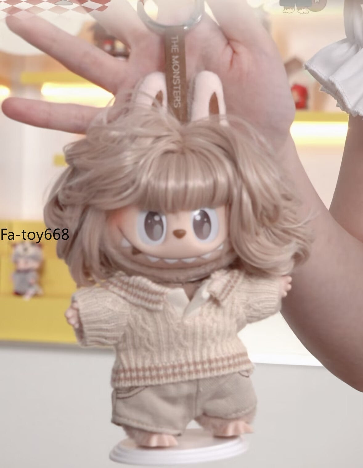 Authentic The Hair Salon Series Vinyl Pendant Blind Box Figure Toy