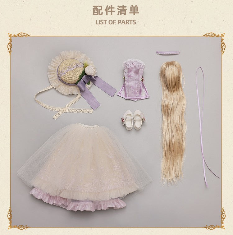 Joybjd Zhiyu French Countryside 17.3In Bjd Full Set Action Figure Official Resin