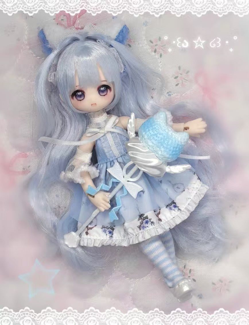 6Pcs Inedible Doll Stillwind Myth Series 15.5cm/6.1In Bjd Action Figures Gift