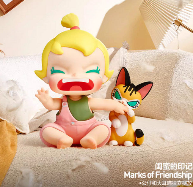 AUTHENTIC BABY MOLLY & BABY TABBY SERIES CONFIRMED FIGURES ART TOY GIFT HOT CUTE