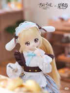 6Pcs Unveiled Door Syncy Land Ootd 22.5cm/8.8" Bjd Dressable Action Figures Gift