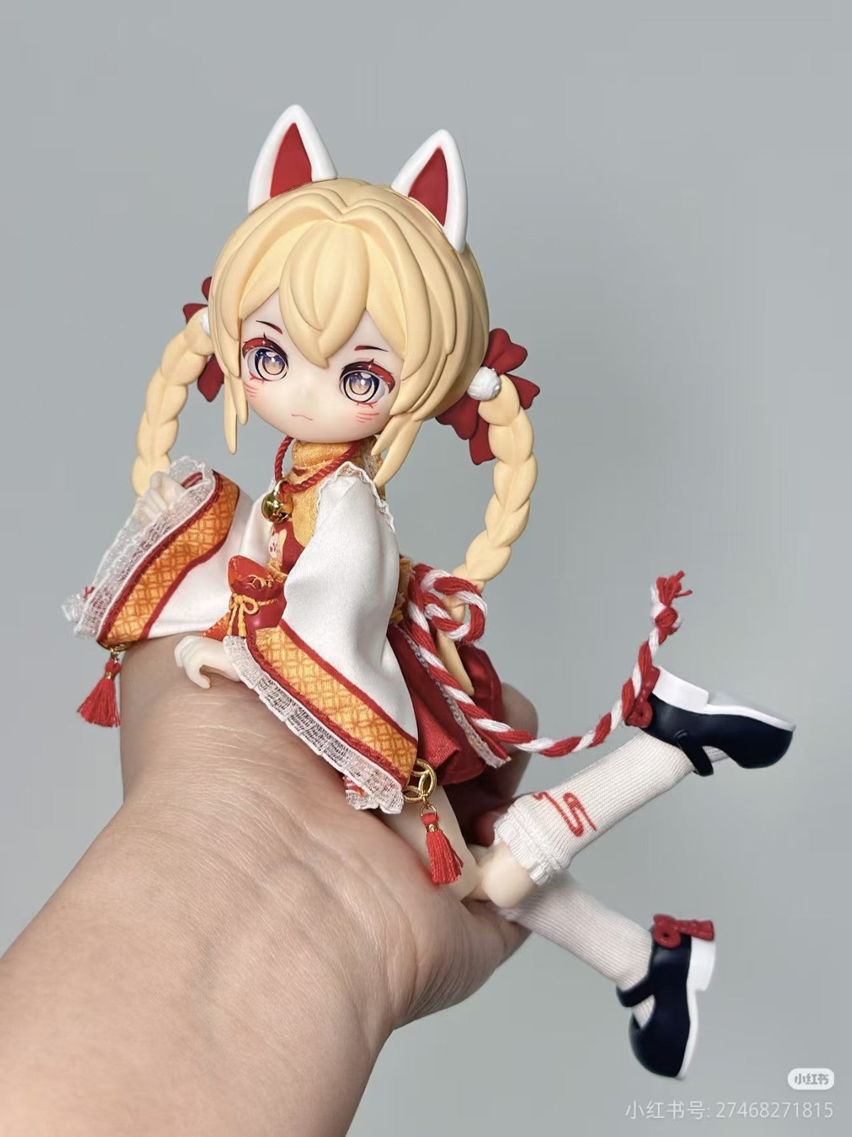 6Pcs Ta Feng Yin 18.5m/7.2in Bjd Dolls Dressable Action Figures Official Gift