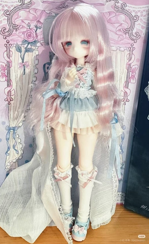 Momotale Series Lily Alice Rabbit Spring Day Bjd Cute Action Figure Gift Genuine