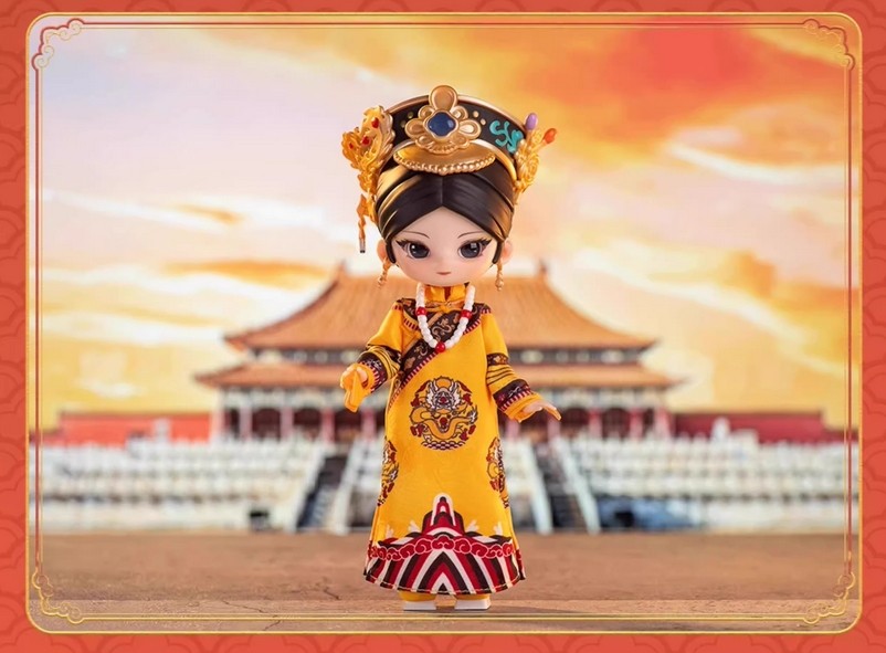 6Pcs Simontoys Empresses In The Palace 5.9In Co-Branded Bjd Dolls Action Figures