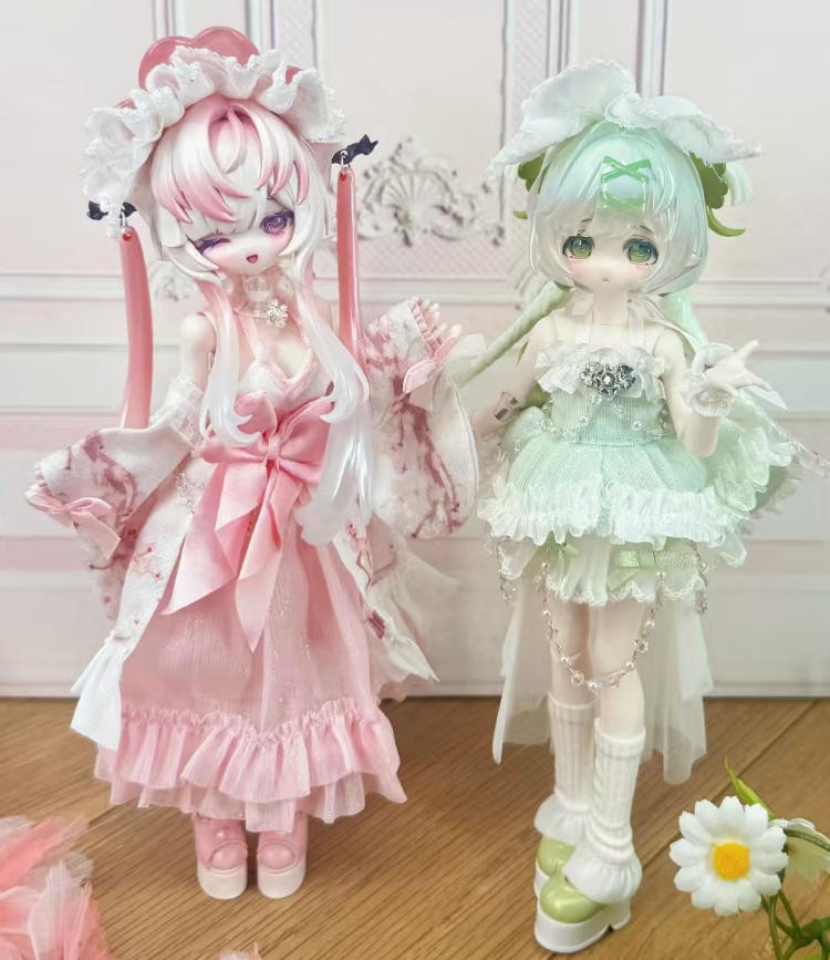Come4Free Draw Lots Spirit Series 19cm/7.4In Bjd Dressable Action Figure Gift