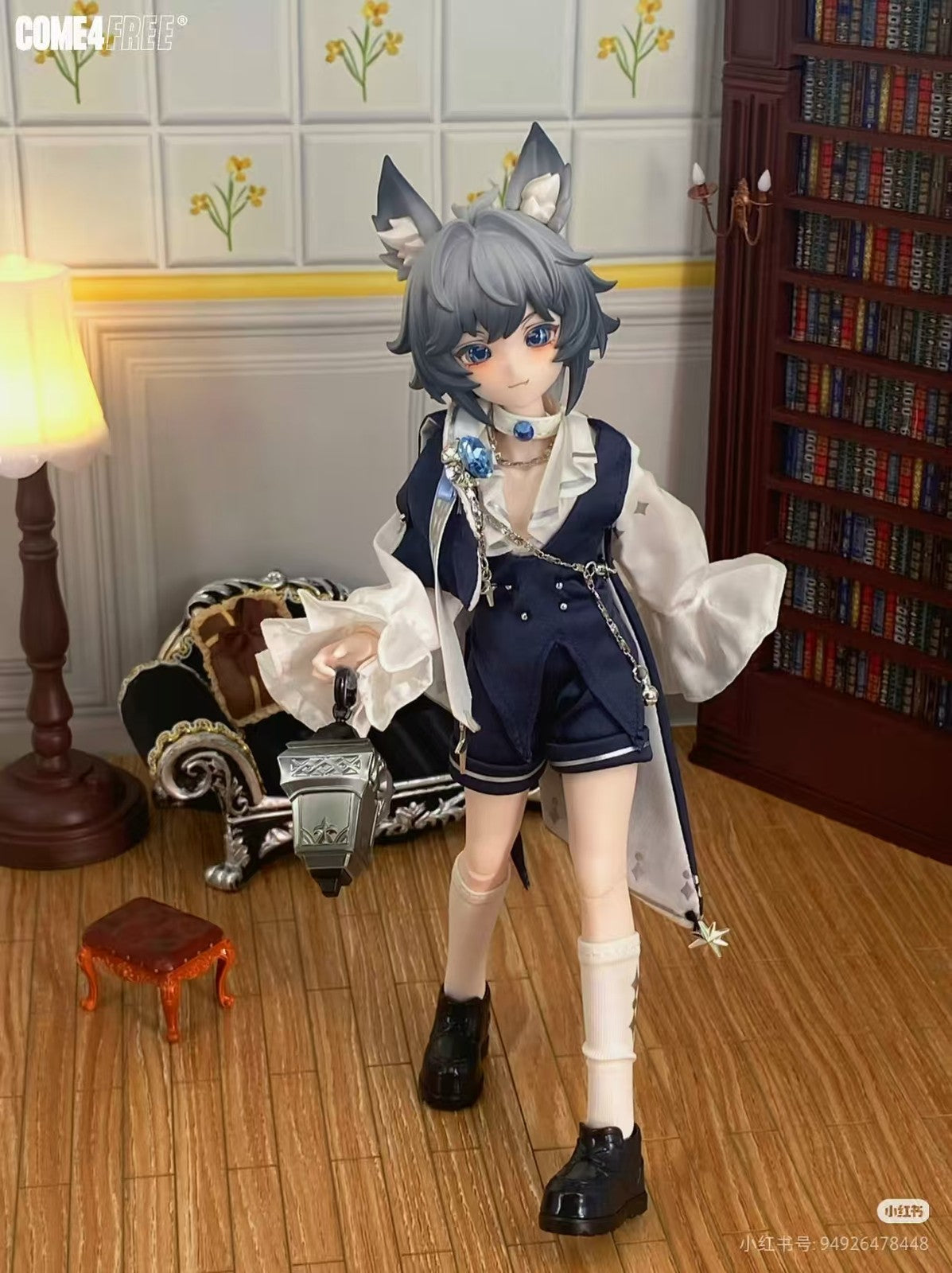 Come4Free Niyru Loi 19.5cm/7.6In Bjd Dressable 1/8 Confirmed Action Figure Gift