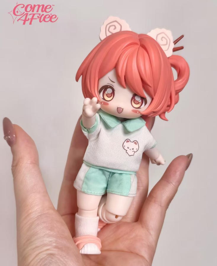 6Pcs Come4Free Bonnie Dessert Kindergarten Series 5.1~5.5in Bjd Dressable Dolls