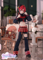 7Pcs Neo Eden Encounter In Sunshine 24cm/9.4In Bjd Dressable Action Figures Gift