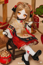 Tinyfox Weasel Money Drawing 27.5cm/10.8In Bjd Full Set Official Action Figure