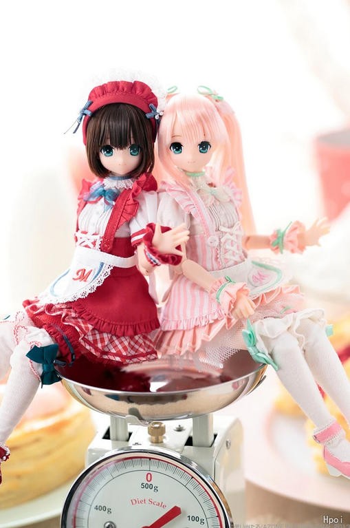 Azone Pureneemo Cherry Pie Maya Sarah's A La Mode 1/6 Bjd Lovely Full Set Gift