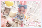 6Pcs Inedible Doll Moon Jumping Time 4.8In Bjd Dolls Action Figure