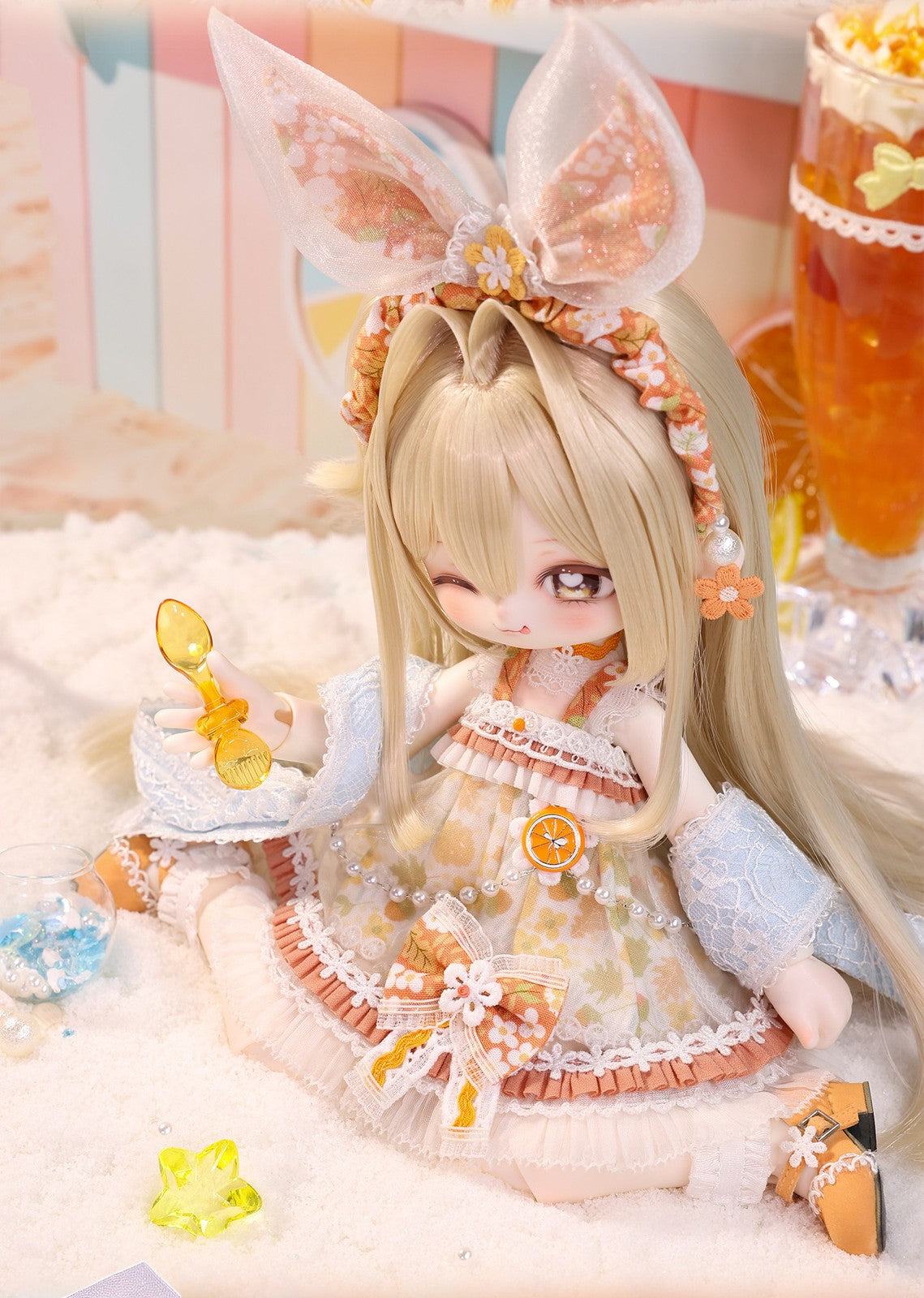 Pre-Order Milo Doll Citrus Sea Salt 10.7In Bjd Full Set Limit Action Figure Gift