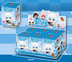 6Pcs Eaki Gintama Beast House 13cm/5.1In Vinyl Plush Dolls Pendant Gift In Stock