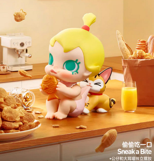 AUTHENTIC BABY MOLLY & BABY TABBY SERIES CONFIRMED FIGURES ART TOY GIFT HOT CUTE