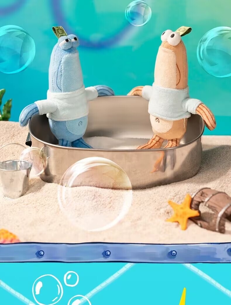Authentic Bikini Bottom Buddies Series Confirmed Blind Box Plush Pendant Hot