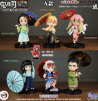 Demon Slayer Mini-Chara Illustration Series Blind Box Tsuyu Rainy Season Figures