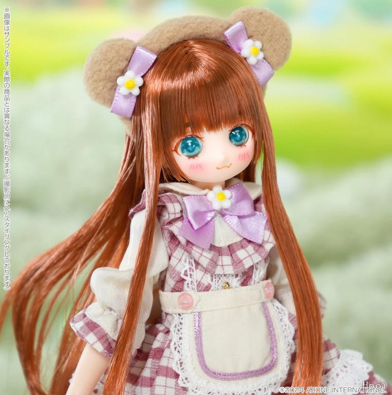 Azone Dreamin Temari Bear Collection Honey Strawberry Limited 8.2In Bjd Full Set