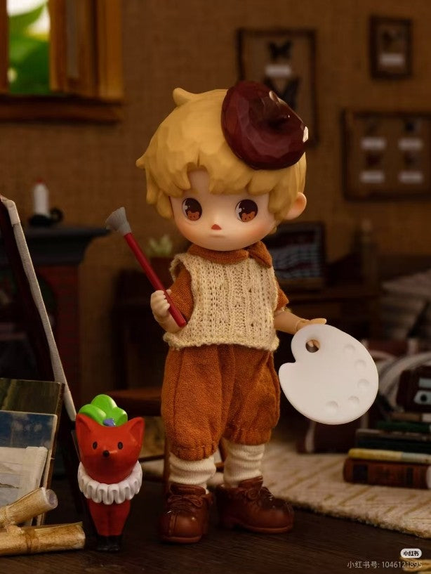 Penny's Box Little Painter and Little Witch Series 5.5In Bjd Doll Action Figure
