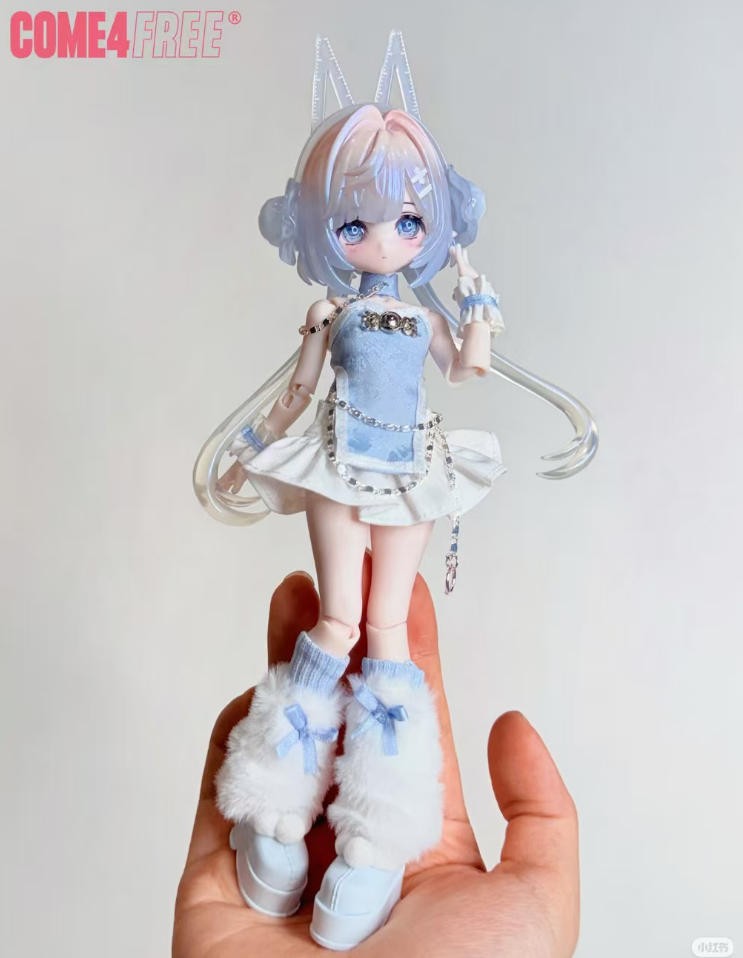 Come4Free Draw Lots Spirit Series 19cm/7.4In Bjd Dressable Action Figure Gift