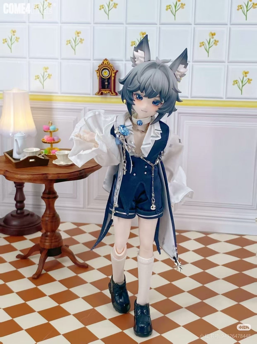 Come4Free Niyru Loi 19.5cm/7.6In Bjd Dressable 1/8 Confirmed Action Figure Gift