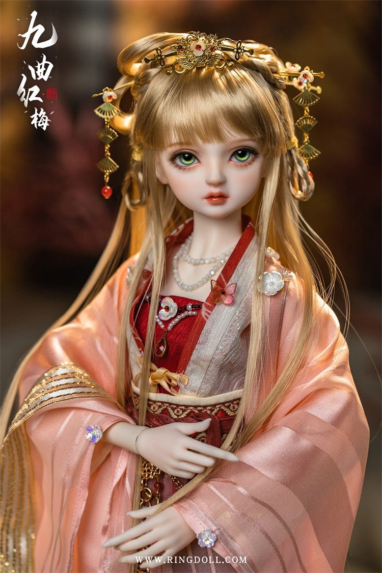 Pre-Order Ringdoll JiuQu HongMei 40cm/15.7In Bjd Full Set Action Figure Official