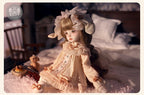 Joybjd Ari Pajama Girl Dolly 27cm/10.6In Bjd Full Set 1/6 Action Figure Official