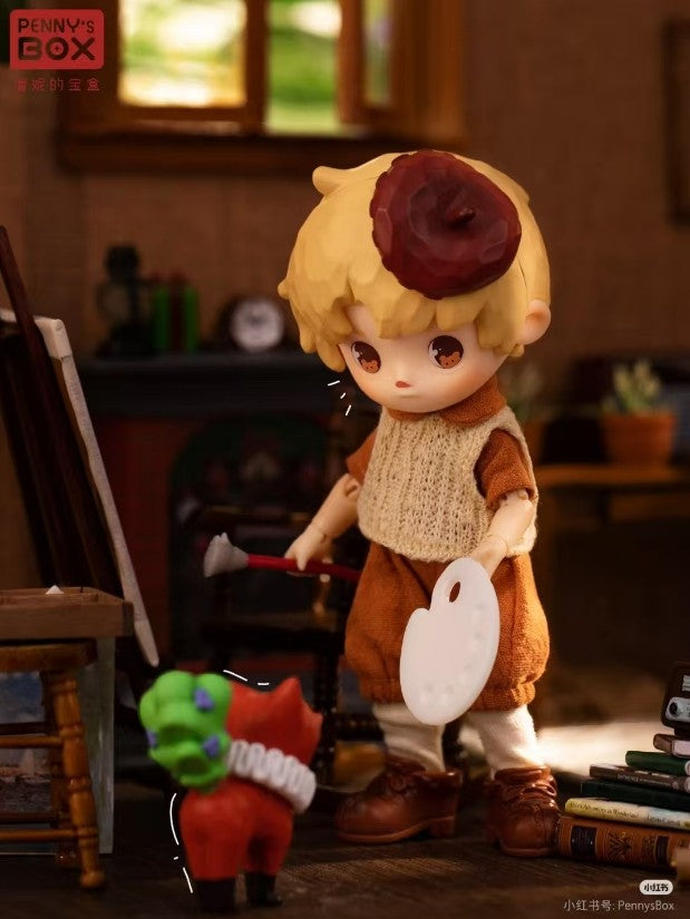 Penny's Box Little Painter and Little Witch Series 5.5In Bjd Doll Action Figure