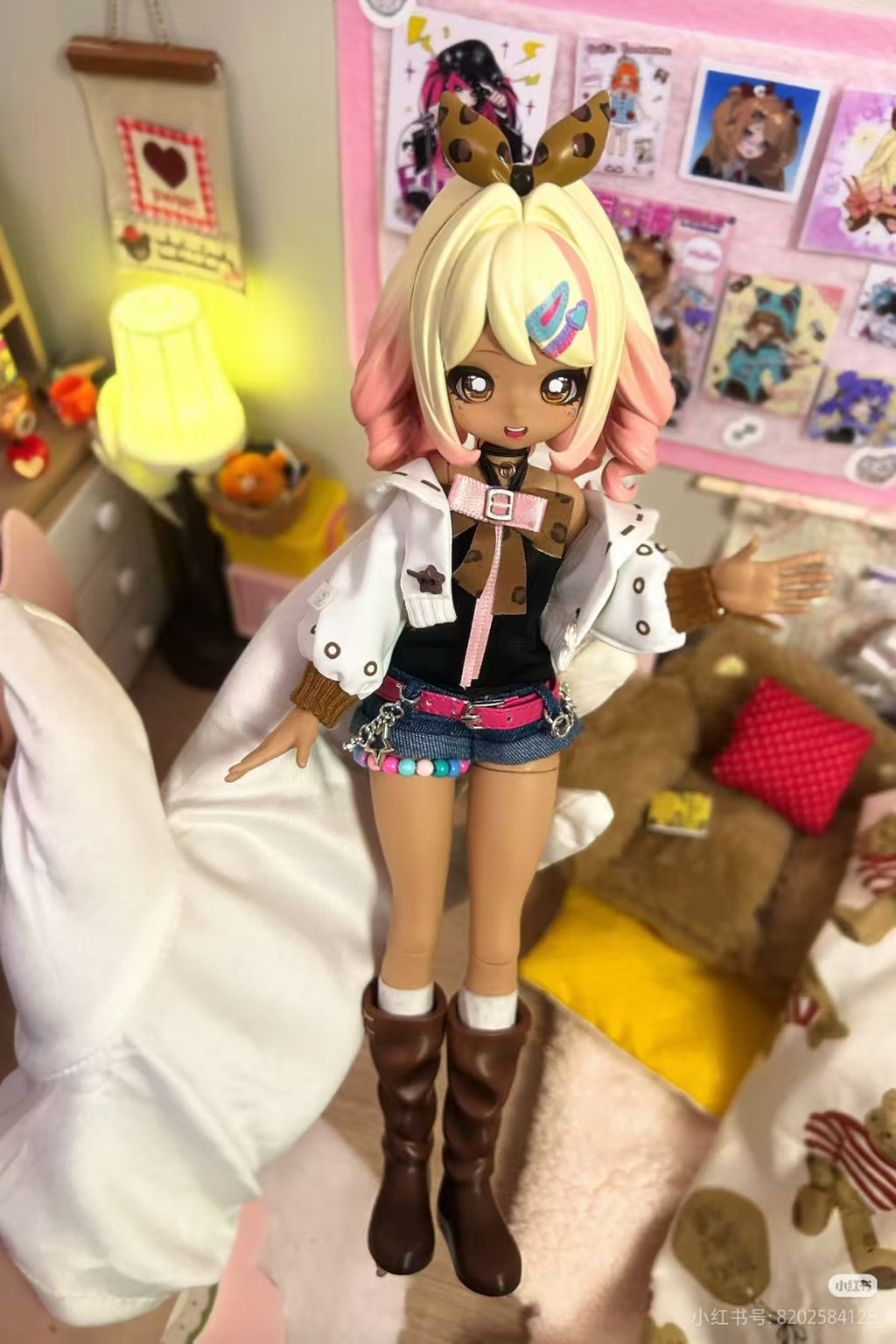 Fuyou Fantastic Whirly Radio Waves 25.6cm/10In Bjd Dressable Action Figure Gift