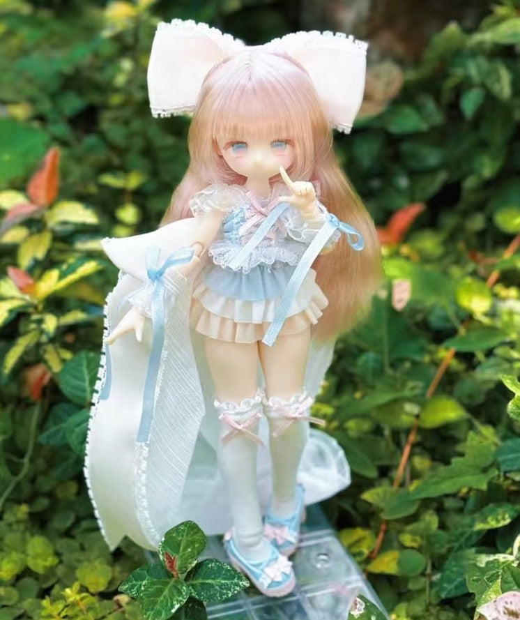 Momotale Series Lily Alice Rabbit Spring Day Bjd Cute Action Figure Gift Genuine