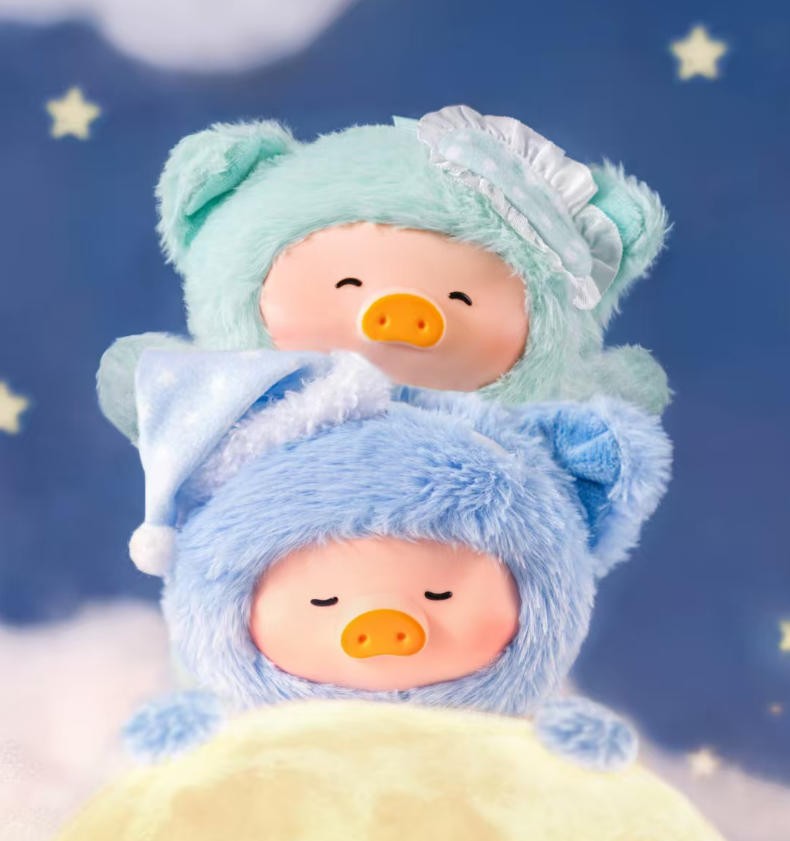 6Pcs Toyzero Lulu The Piggy Dreaming Wonderland Series 3.9In Plush Pendants Gift