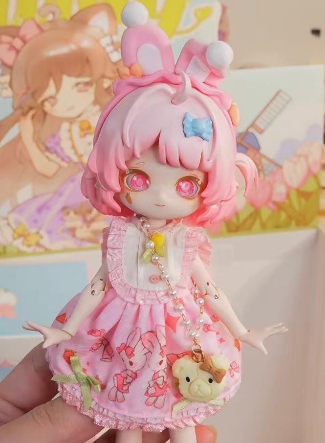 6Pcs Come4Free Minty Fantastic Forest Series 7.8In Bjd Dressable Action Figures