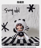 Authentic Skullpanda Off Mode Series Blind Box Figures Toy Plush Pandent