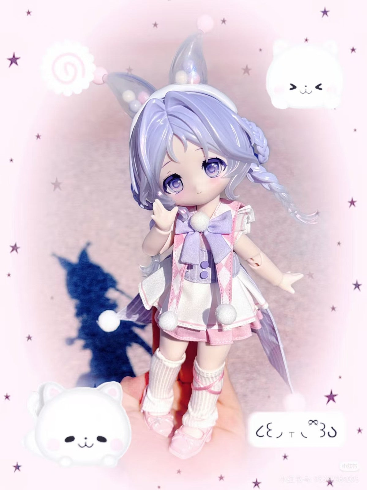 6Pcs Come4Free Bunny Dream Box 8In Bjd Dolls Dressable Action Figures In Stock