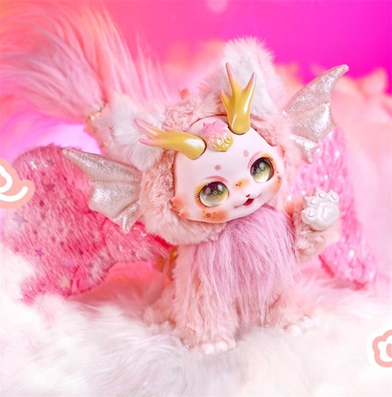 6Pcs  Mayteree Dumia Fantasy Creature Series 7In Vinyl Plush Dolls Action Figure