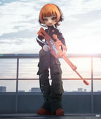 Eve Lynna Double-Faced Killer 18cm/7In Confirmed Bjd Dressable Action Figure