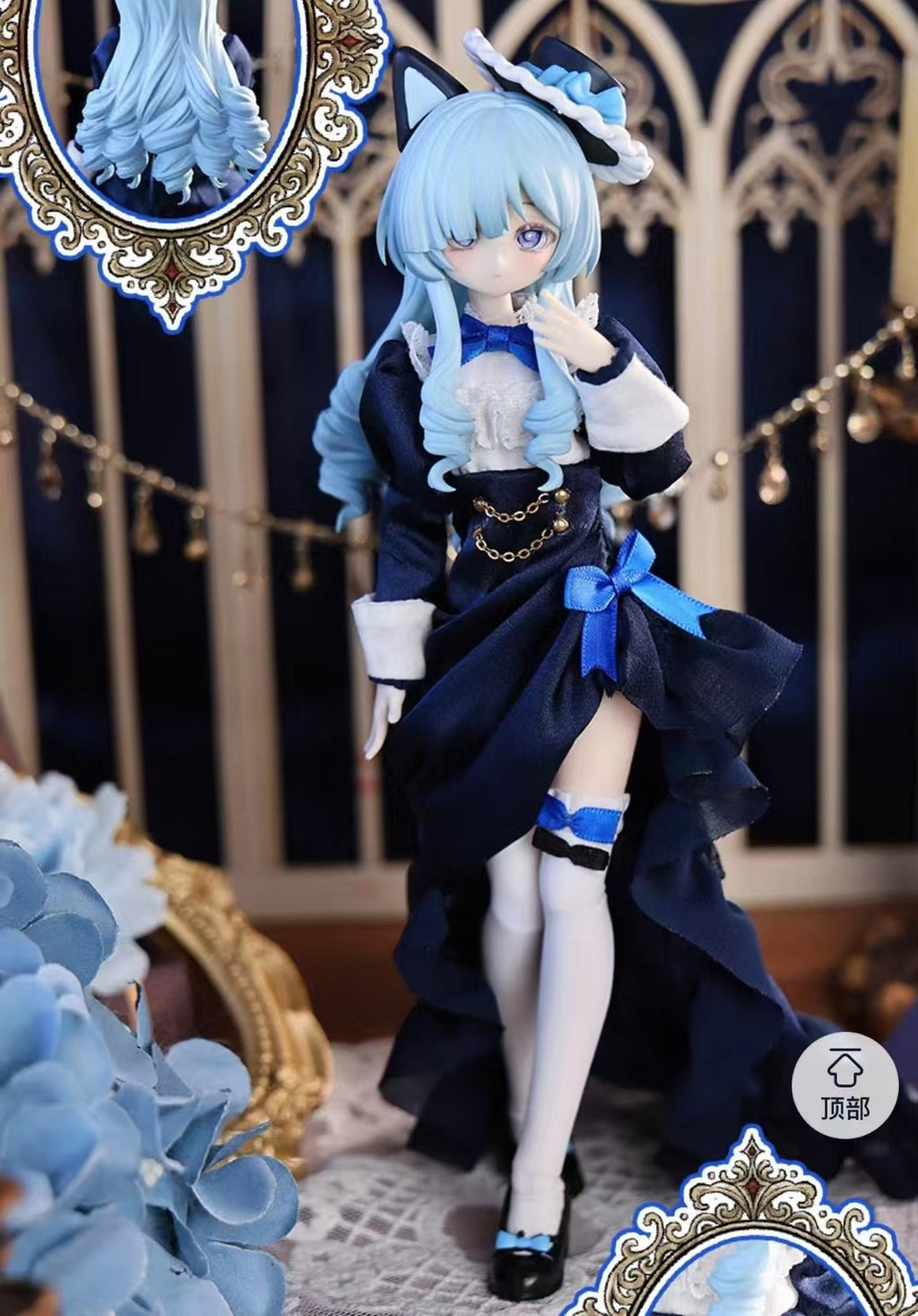 9Pcs Paradox World 18.2cm/7.1" Bjd Doll Dressable Action Figures Official All In