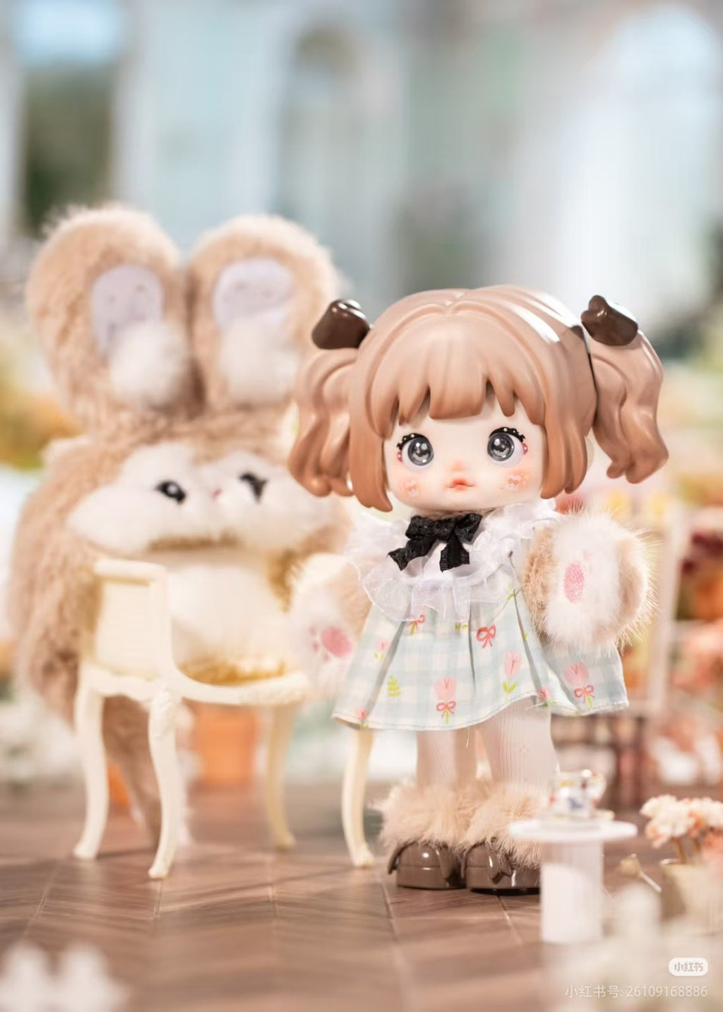 Nommi Forest Kingdom Animal 25cm/9.8In Plush Pendant Action Figure Gift In Stock