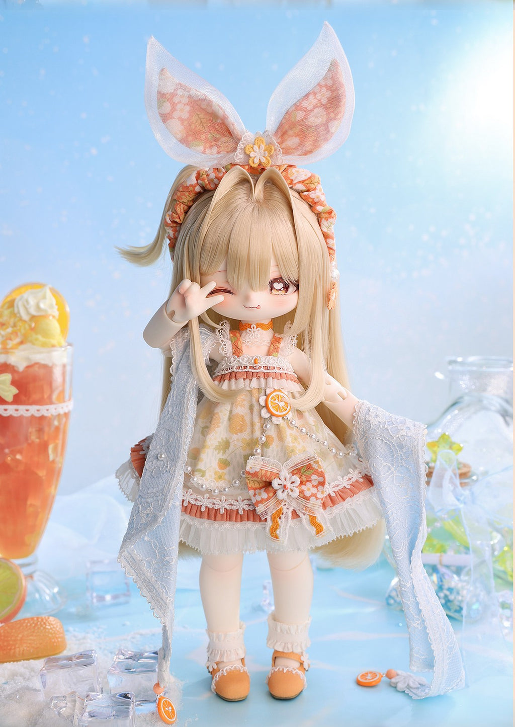 Pre-Order Milo Doll Citrus Sea Salt 10.7In Bjd Full Set Limit Action Figure Gift