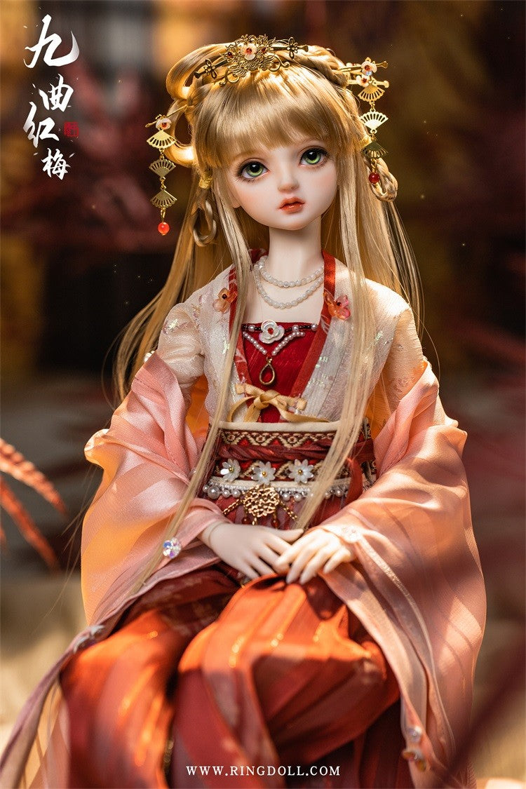 Pre-Order Ringdoll JiuQu HongMei 40cm/15.7In Bjd Full Set Action Figure Official