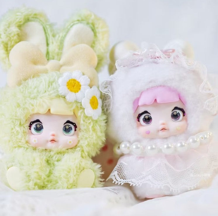 Nommi Baby Sweetheart Bunny Confirmed 10cm/3.9in Plush Pendant Action Figure