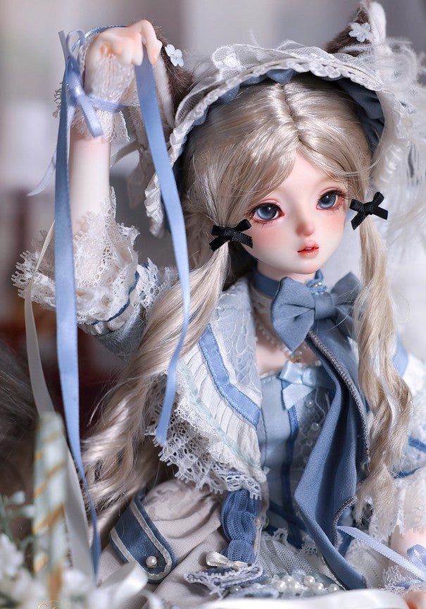 Gem Luna The Cat Wishes 17.9" Bjd Full Set Action Figure Official Gift