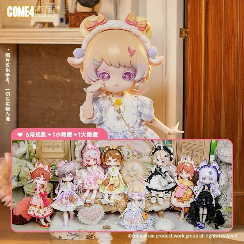 6Pcs Come4Free Minty Fantastic Forest Series 7.8In Bjd Dressable Action Figures