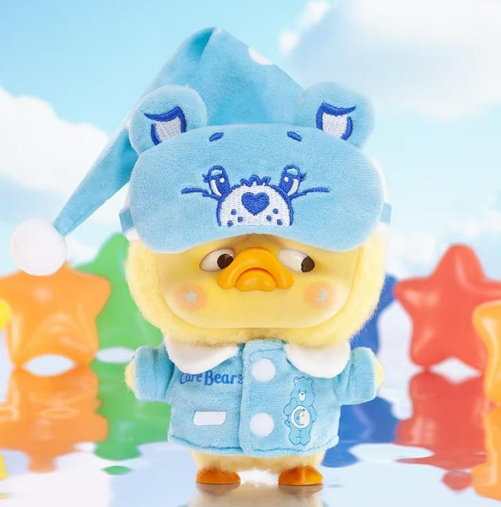 Pocket Upsetduck Bedtime Bear Be Rainbow Duck 5.9In Plush Pendant Gift In Stock