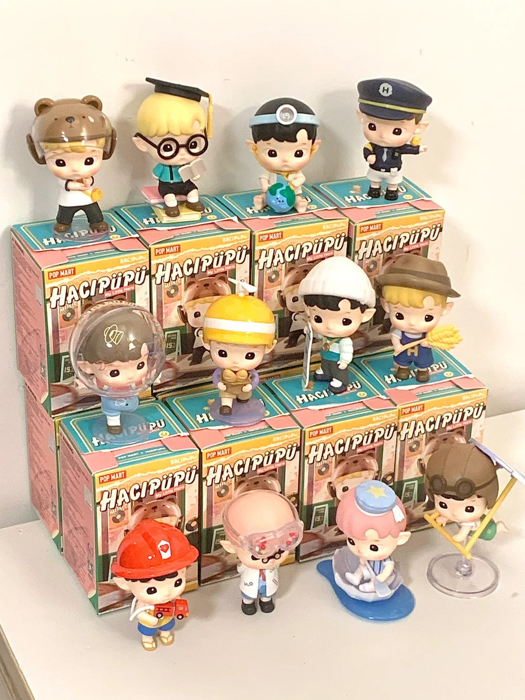 POP MART HACIPUPU My Little Hero Series Blind Box Confirmed Figure Hot Toys Gift