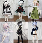 Pre-Sale 6Pcs Meki Soul Reflection Series 20cm/7.8" Bjd Dressable Action Figures