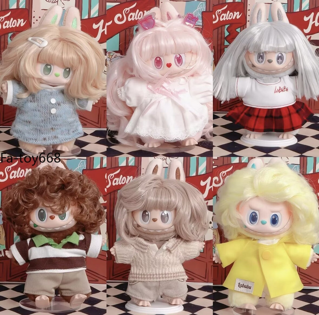 Authentic The Hair Salon Series Vinyl Pendant Blind Box Figure Toy